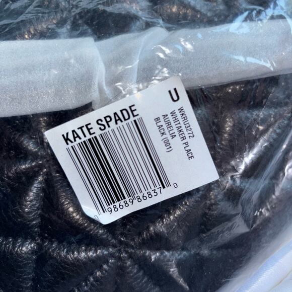 NWT $298 Kate Spade WHITAKER PLACE AURELIA BLACK - Picture 5 of 12